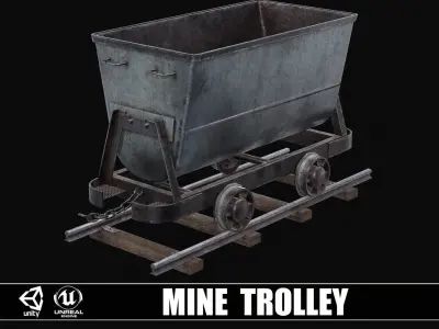 Collection of 15 Mine Items 3D Model Pack