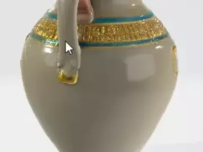 Ancient Egyptian Vase 3D model