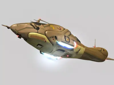 Ai Spaceship 3D model