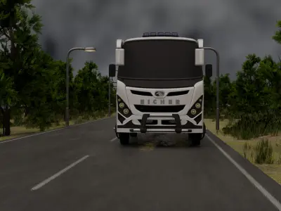 Eicher Starline Bus 3D model