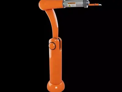 Robotic Arm Low-poly 3D model purchase