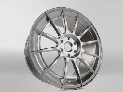 Enkei Spider NT03 Wheel Low-poly 3D model