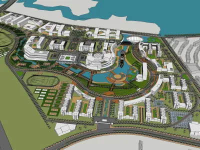Sketchup Landscape Park 190 3D model