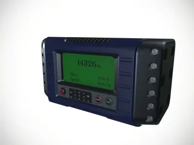Batch Controller Low-poly 3D model