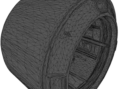 SciFi Cryo Pod Habitat Module 3D model