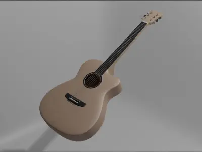 Guitar 3D model buy