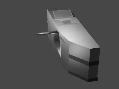 Catraca - access control equipment  3D model
