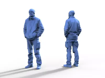 figure Kay 3D print model