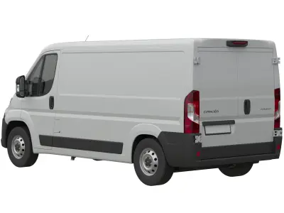 2024 Citroen JUMPER  L2H1 Detailed interior 3D model