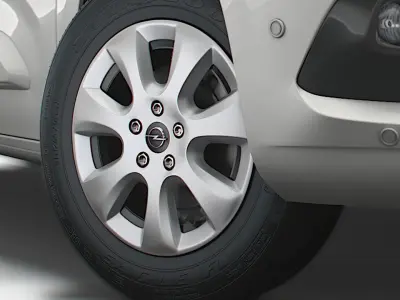 Opel Combo Limited Edition Van 2021 wheel 3D model