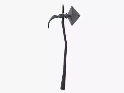 Dark Hammer Low-poly 3D model