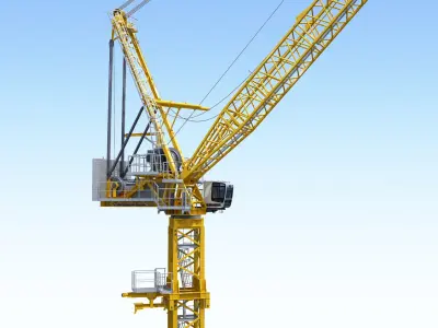  Tower Cranes LIEBHERR Set 