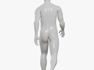  Male mannequin pose 2 PBR 