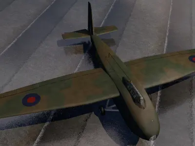 General Aircraft GAL-49 Hamilcar 3D model