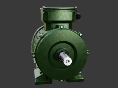Electric Motor 3D model shop