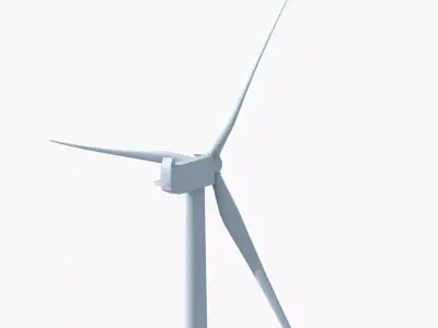 Internal Structure of Wind Turbine Generator 2 3D model