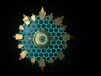 Thorn Breaker Low-poly 3D model