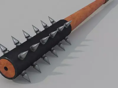 Medieval Mace LP 3DModel Low-poly 3D model purchase
