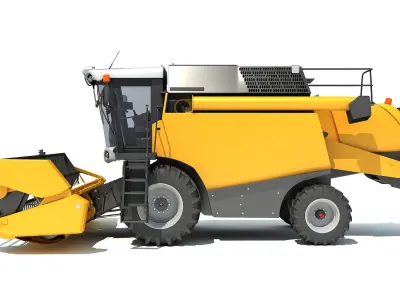 Sampo Rosenlew Combine 3D model