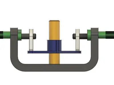 Push mechanism  3D model
