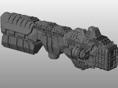SKY RELICS -  04 HIGH LORD NOBLE 3D print model