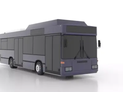 Mercedes-Benz O405NK CNG Low Low-poly 3D model