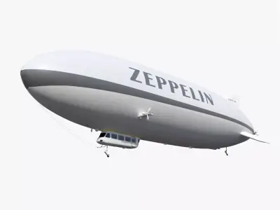 Zeppellin 3D model