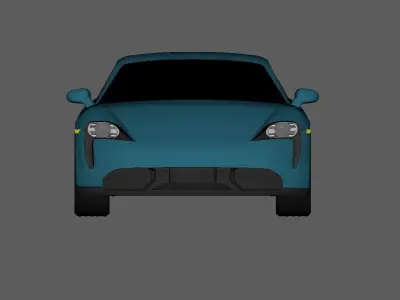 Porsche Taycen Free 3D model