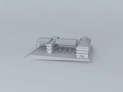 Kaohsiung Yangming warehouse Cijin Free 3D model