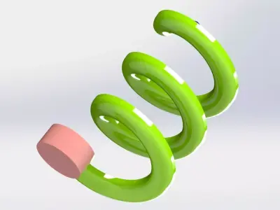 motion study 3D model