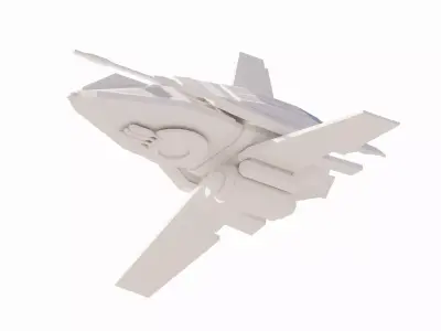  Spaceship-spacecraft-Ultra17 3D model