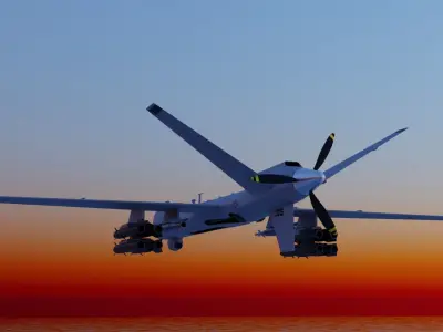 mq-9 reaper  3D model