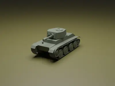 LowPoly  War  3D models Low-poly 3D model