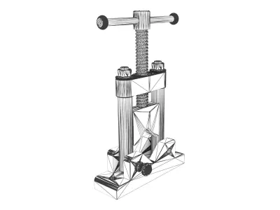 Pipe Vise 3D model