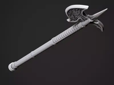 Halberd  RoZ 3D print model