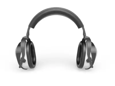 Safety Earmuffs 01 3D model