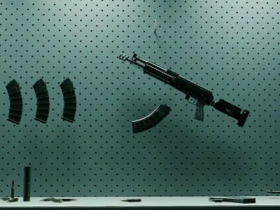 Ultimate Firearm Collection Low-poly 3D model