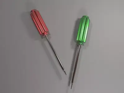 Screwdriver Low-poly 3D model 59