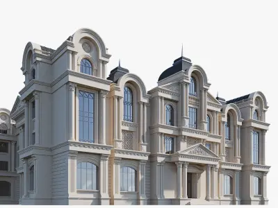 Commercial building 3 3D model