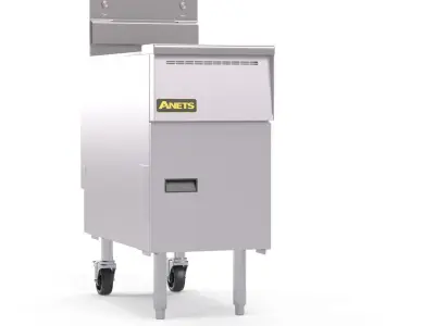 Anets Goldenfry Split Pot Fryer AGG14T 3D model purchase