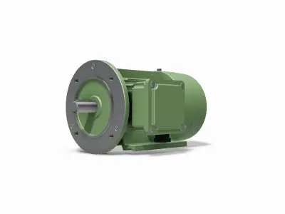 90S B35 Right IEC electric motor - 3D CAD model 3D model