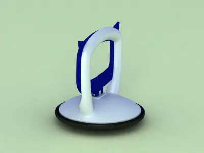 Suction cup-vantuz 3D model
