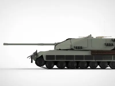 MK-77 Mayan - Battle Ready Version  Low-poly 3D model