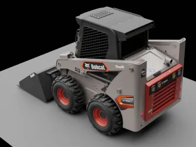 Bobcat Skid Steer Loader S450 3D model