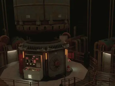 Silo Series Generator Room Free 3D model