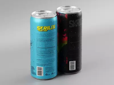 Soda Can Energy Drink 3D model