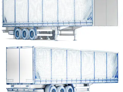 truck back   3D model