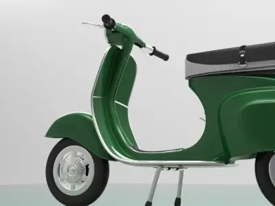 Vespa Free 3D model purchase