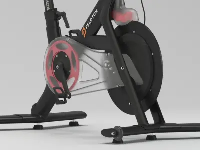Peloton Bike Gym 3D model