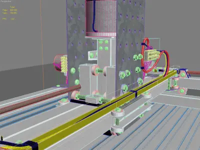 CNC router homebuild 3D model